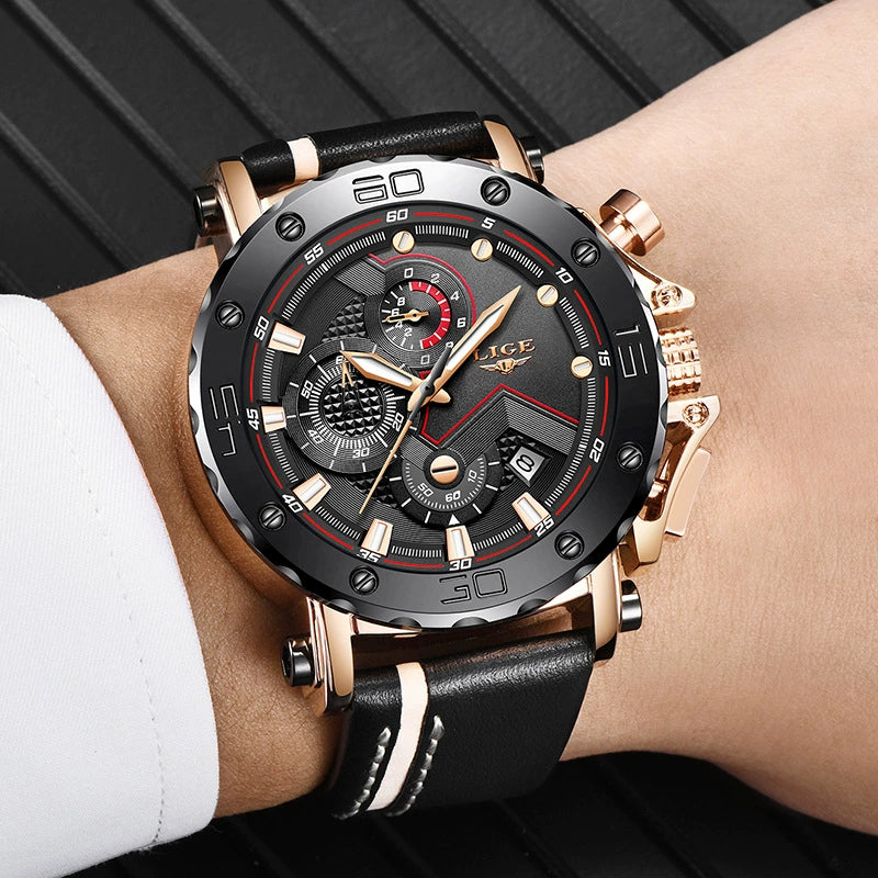 Reloj de cuarzo calendario multifunción