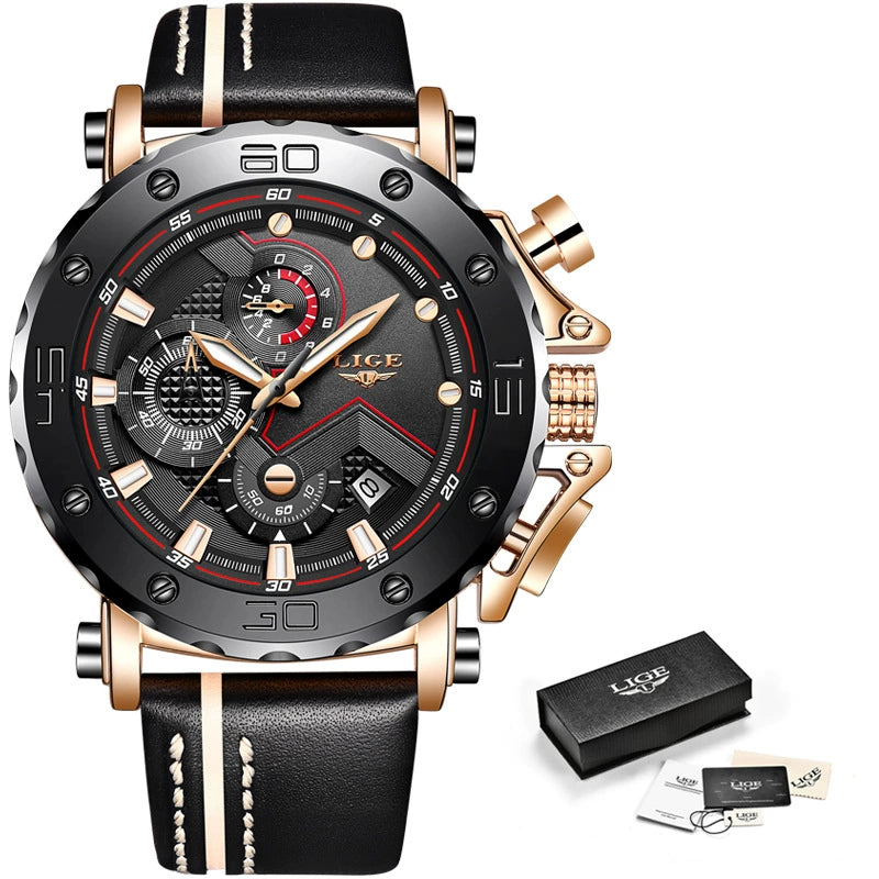 Reloj de cuarzo calendario multifunción