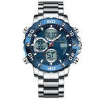 Reloj Dual Display para Hombre POEDAGAR E102