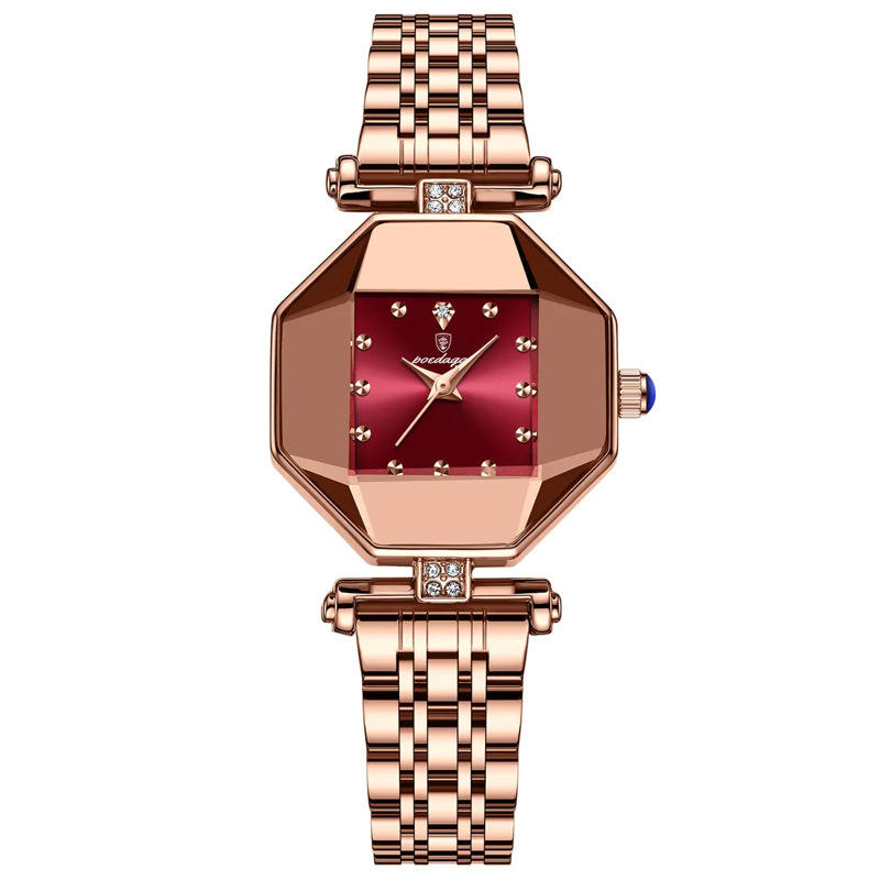 Reloj de Mujer Elegante Cuadrado POEDAGAR 368
