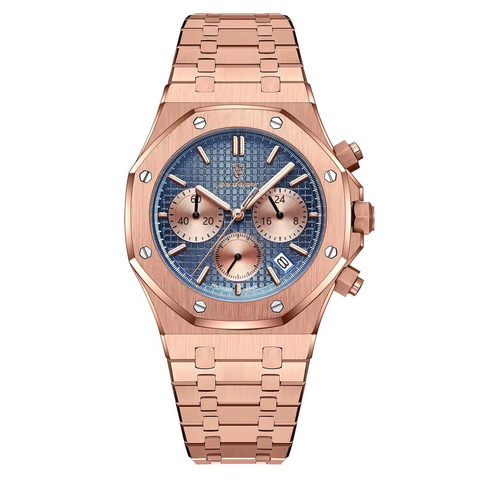 Reloj de Hombre Cuarzo y Acero Inoxidable POEDAGAR 926