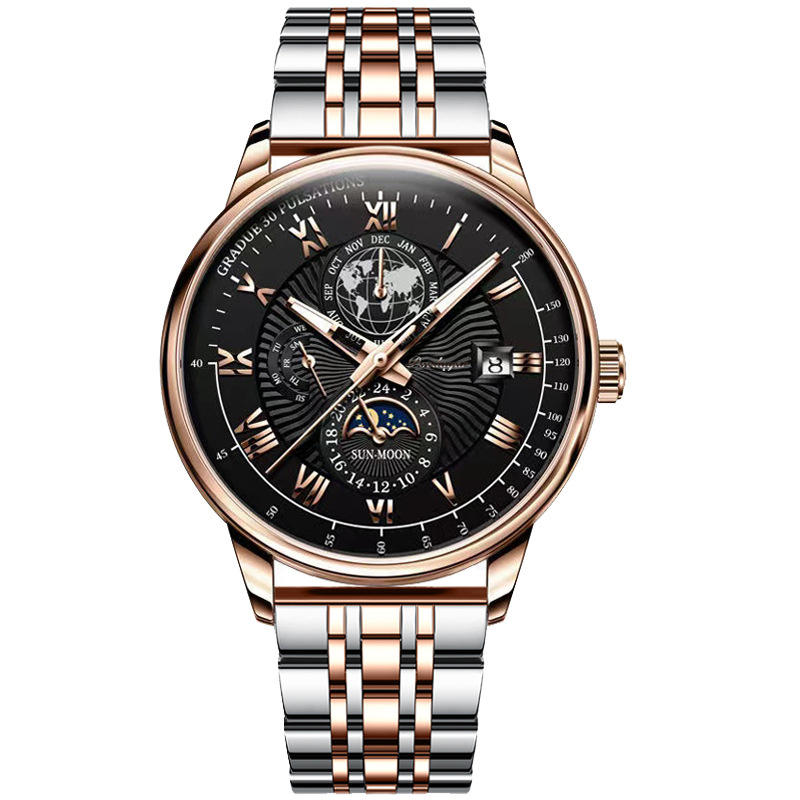 Reloj Masculino de Negocios e Impermeable POEDAGAR 908