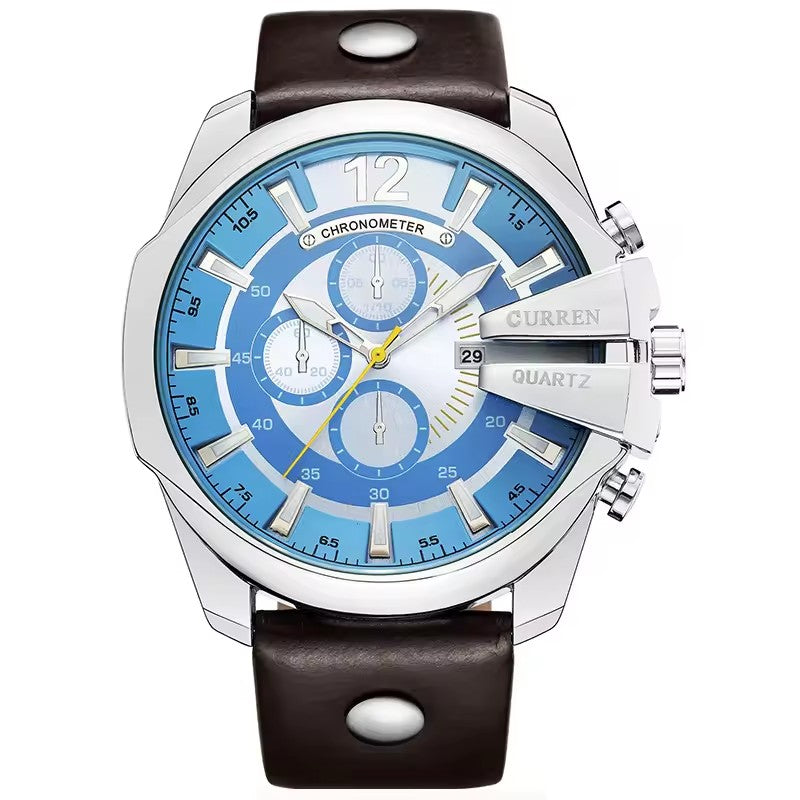 CURREN 8176 Reloj Masculino de Cuarzo Estilo Negocios