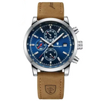 Reloj de Hombre Cuero Clásico POEDAGAR 932
