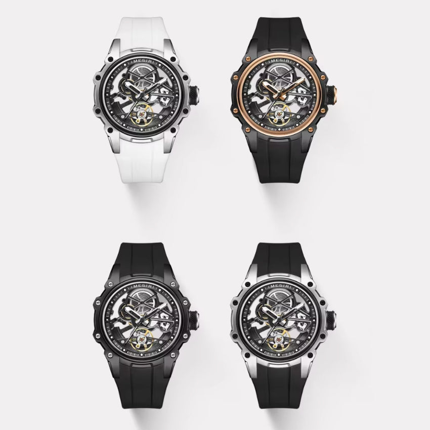 MEGIR 2243G Reloj Mecánico Acero Inoxidable