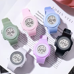 Reloj Estudiantil Digital de Color Macaron Y-W1