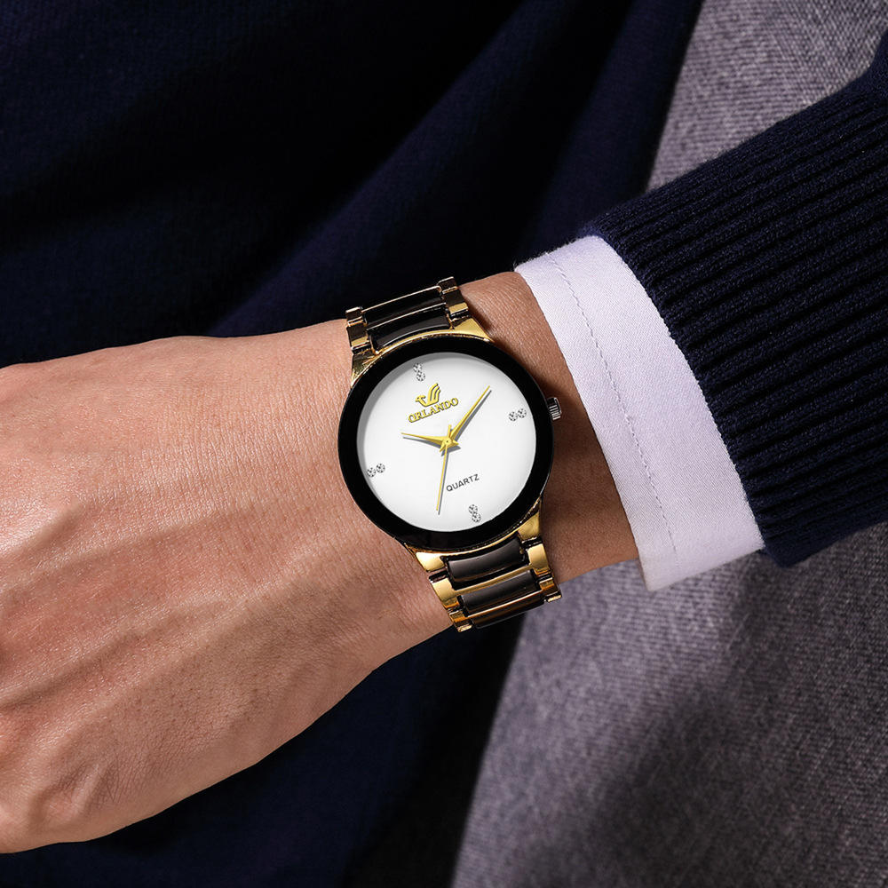 Relojes Unisex de Negocios para Parejas 0124