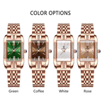 Reloj Femenino de Lujo con Diamantes 365