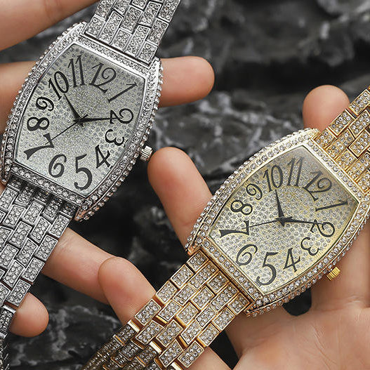 Reloj de Cuarzo Unisex con Diamantes 1215