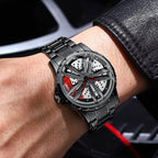 Reloj de Rueda Giratoria para Hombre BINBOND 001