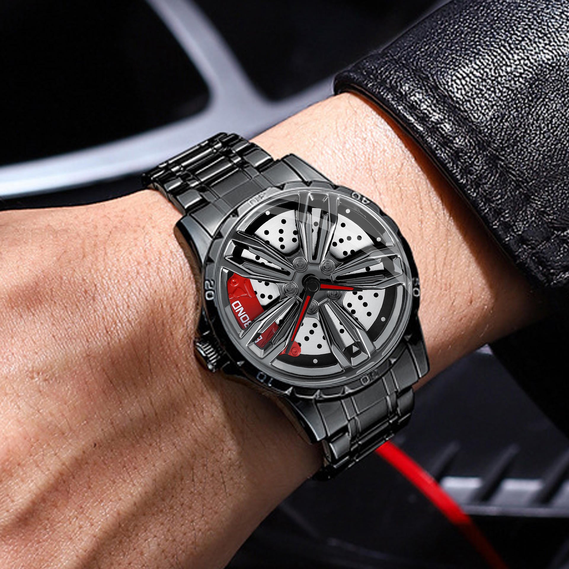 Reloj de Rueda Giratoria para Hombre BINBOND 001