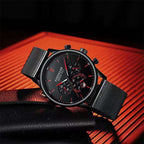 Reloj de Hombre Elegante y delgado POEDAGAR 632