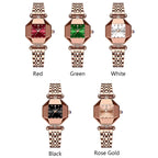 Reloj de Mujer Elegante Cuadrado POEDAGAR 368