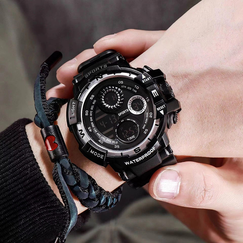 Reloj Masculino Gran Esfera Impermeable 966