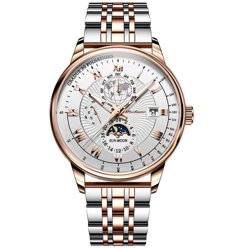 Reloj Masculino de Negocios e Impermeable POEDAGAR 908