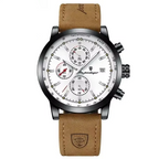Reloj de Hombre Cuero Clásico POEDAGAR 932