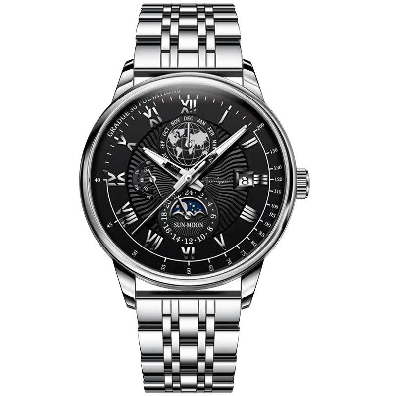 Reloj Masculino de Negocios e Impermeable POEDAGAR 908
