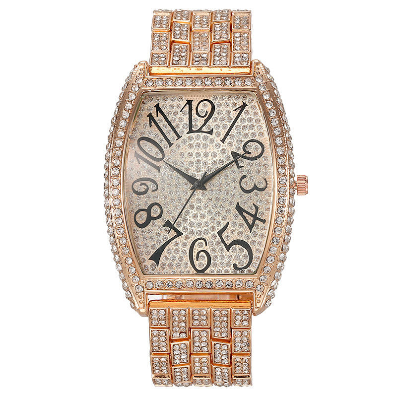 Reloj de Cuarzo Unisex con Diamantes 1215