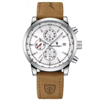 Reloj de Hombre Cuero Clásico POEDAGAR 932