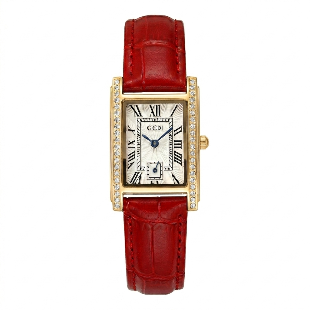 Reloj Gedi estilo retro elegante