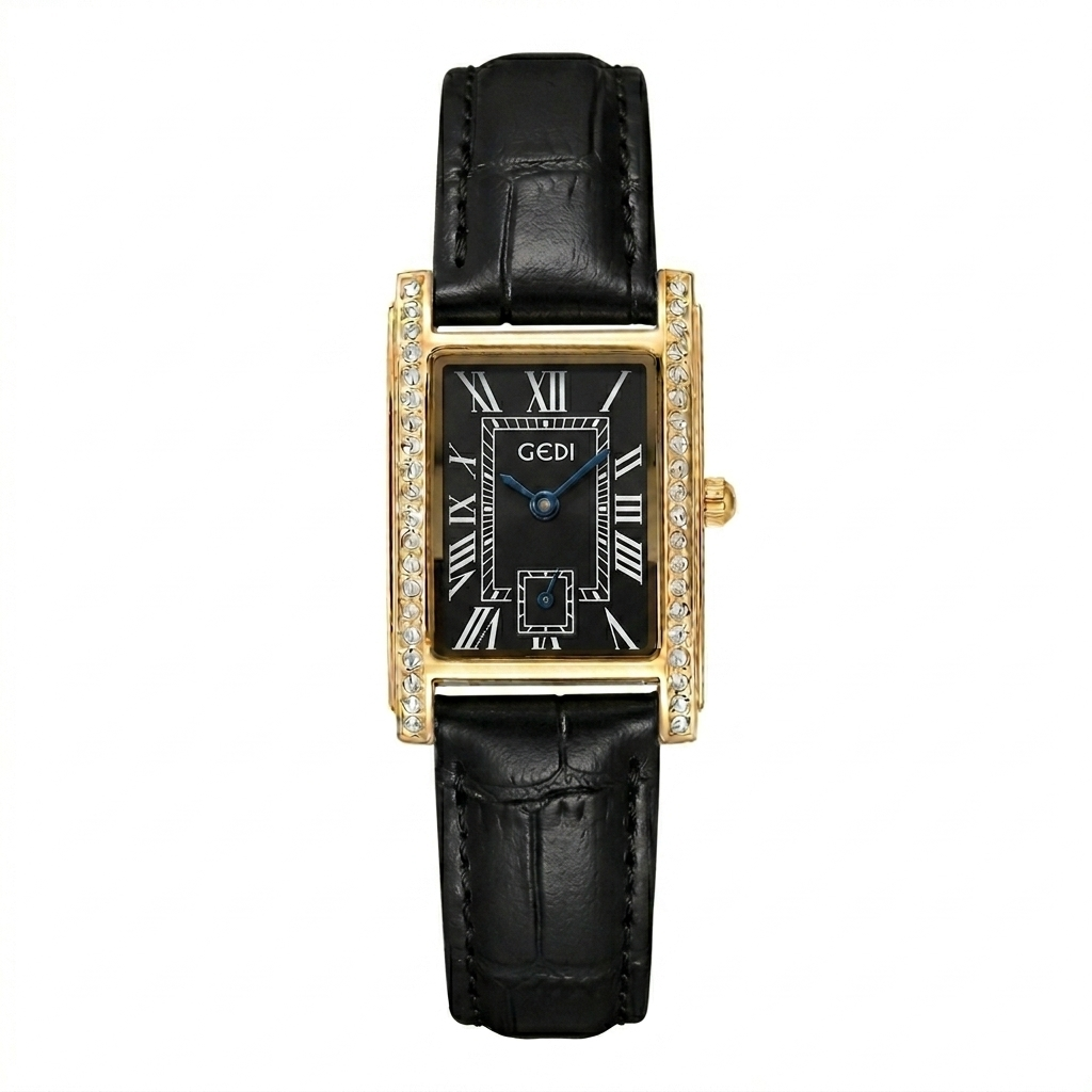 Reloj Gedi estilo retro elegante