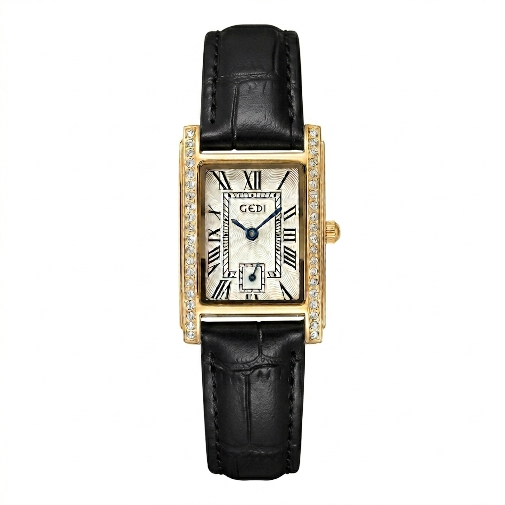 Reloj Gedi estilo retro elegante