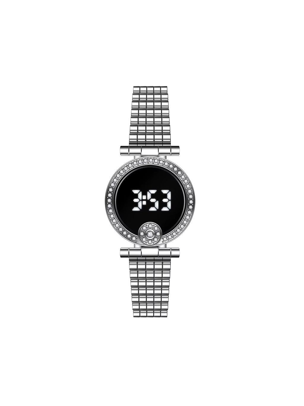 Reloj electrónico simple con pantalla táctil