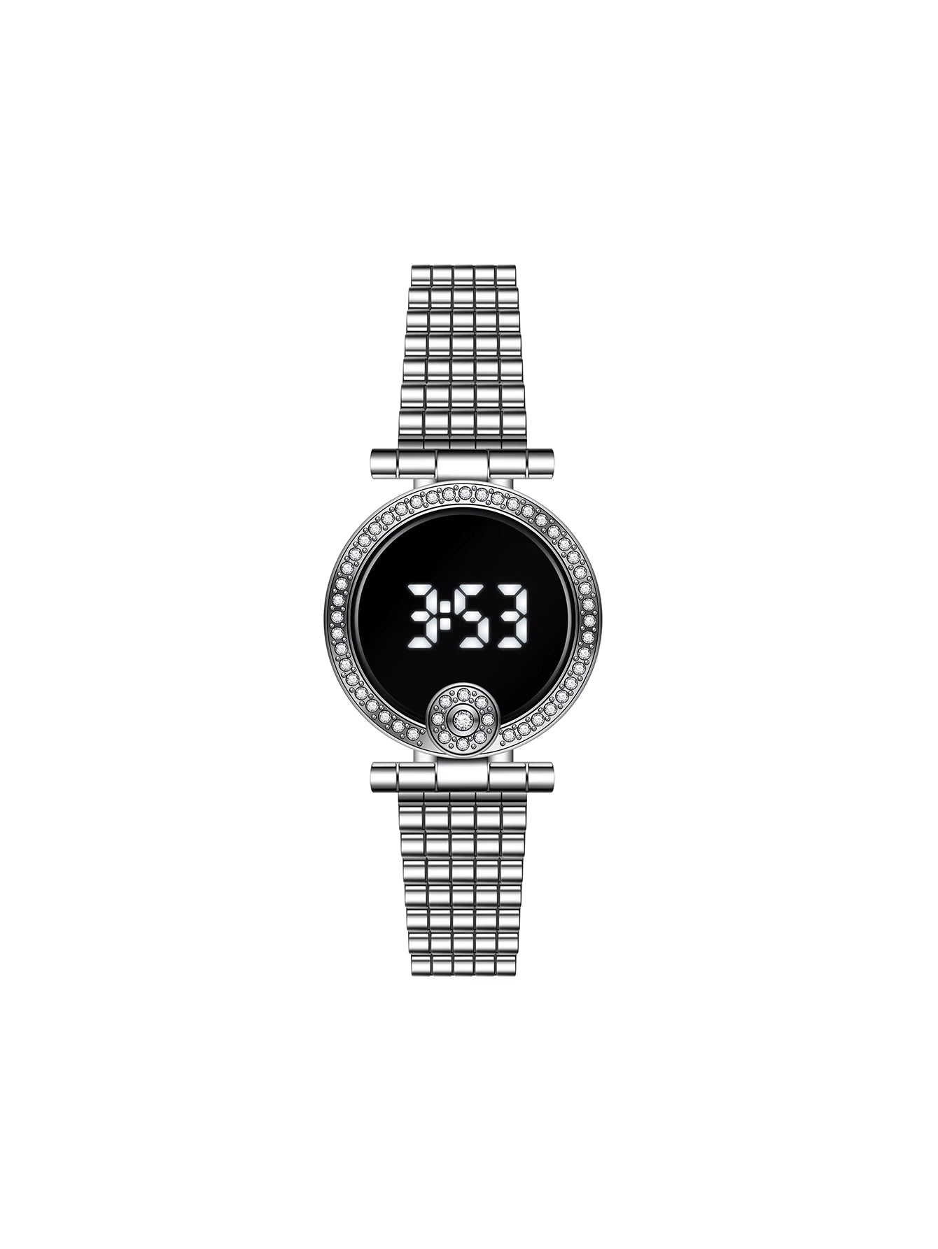 Reloj electrónico simple con pantalla táctil