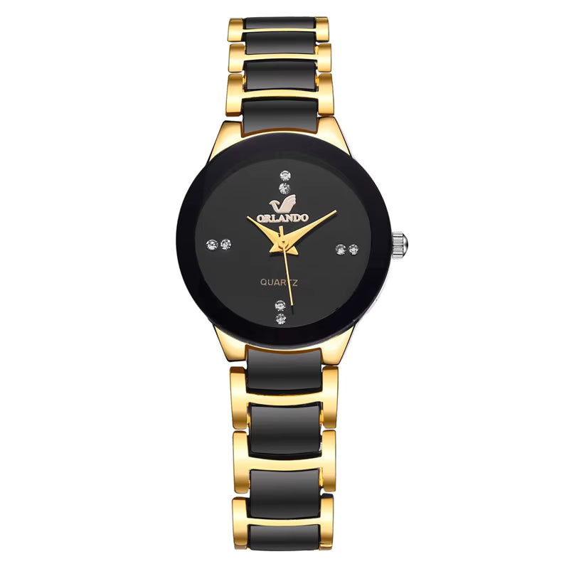 Relojes de Moda para Mujer y Hombre, Relojes de Pulsera de Lujo con Pedrería