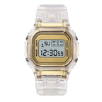 Reloj Deportivo Informal, Transparente