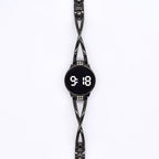 Reloj de pulsera de banda de acero con pantalla táctil LED