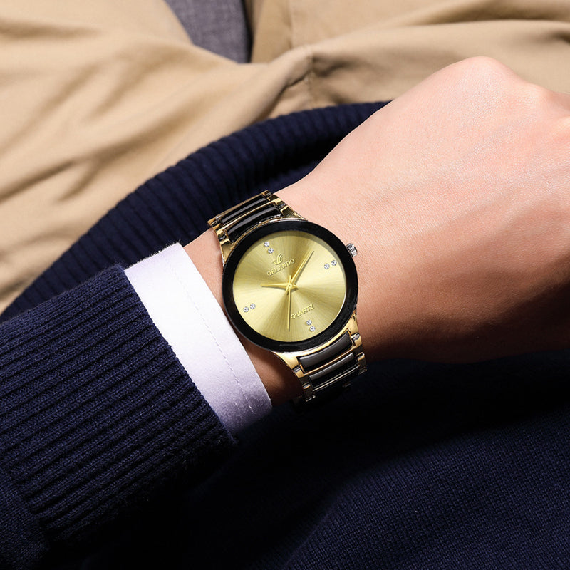 Relojes de Moda para Mujer y Hombre, Relojes de Pulsera de Lujo con Pedrería