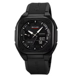 Reloj deportivo con pantalla LED de alarma Dual Movt para hombre