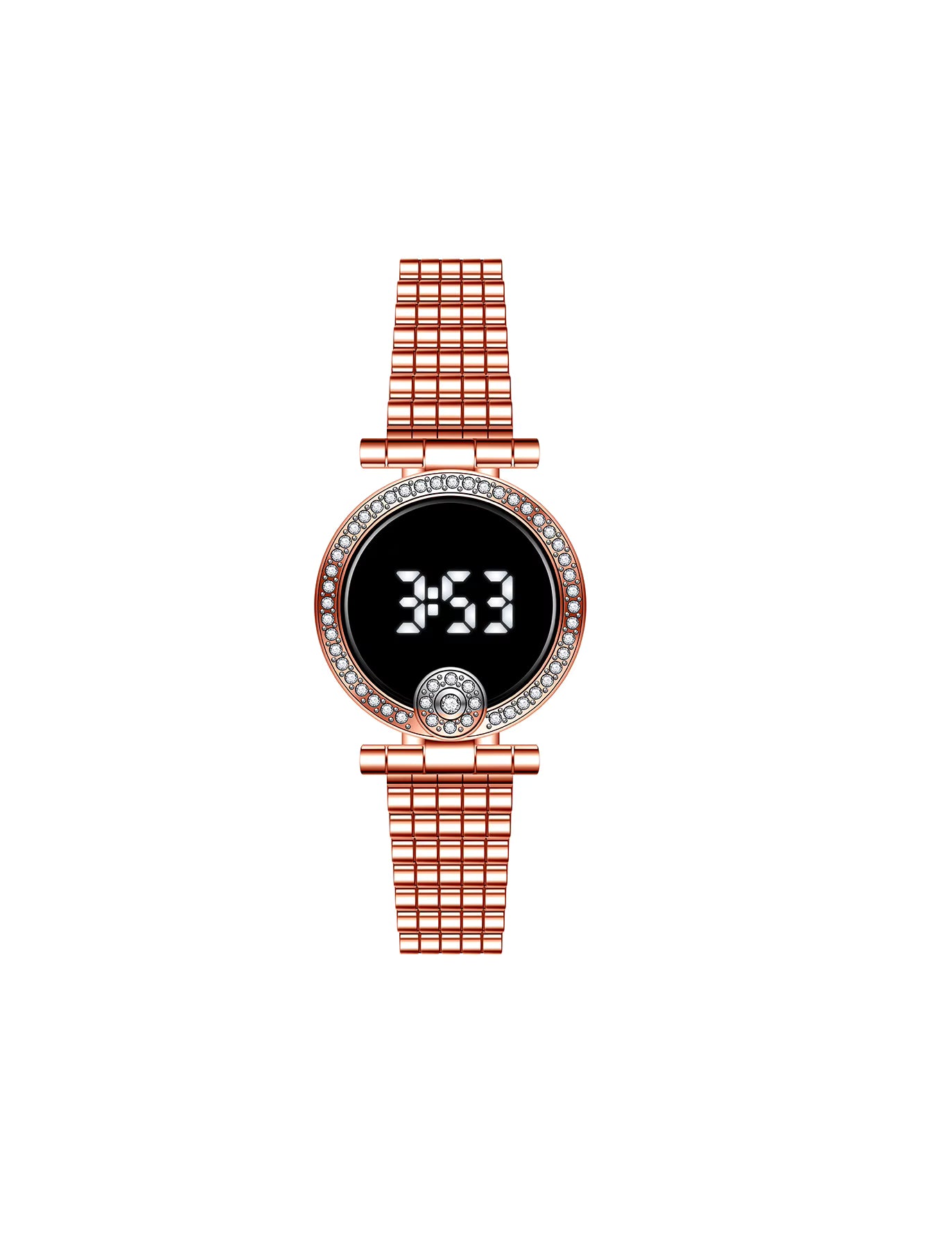 Reloj electrónico simple con pantalla táctil
