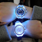 Reloj de mujer reloj digital con LED