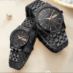 Par de relojes de cuarzo para hombre y Mujer