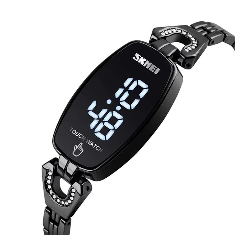 Reloj Digital LED 1588 para Mujer, Pantalla Táctil
