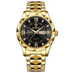 Reloj de Pulsera para Parejas, Modelo 2026, Reloj de Cuarzo Luminoso de Acero Inoxidable