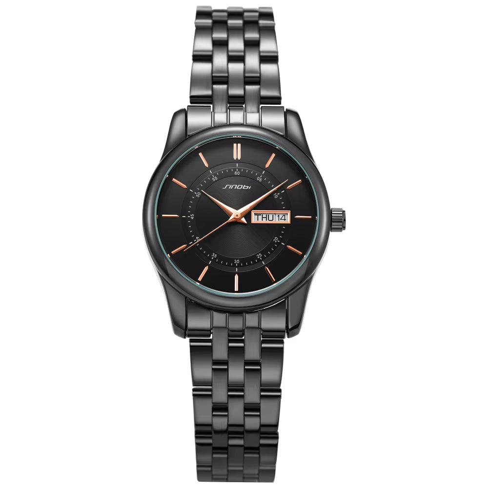 Par de relojes de cuarzo para hombre y Mujer