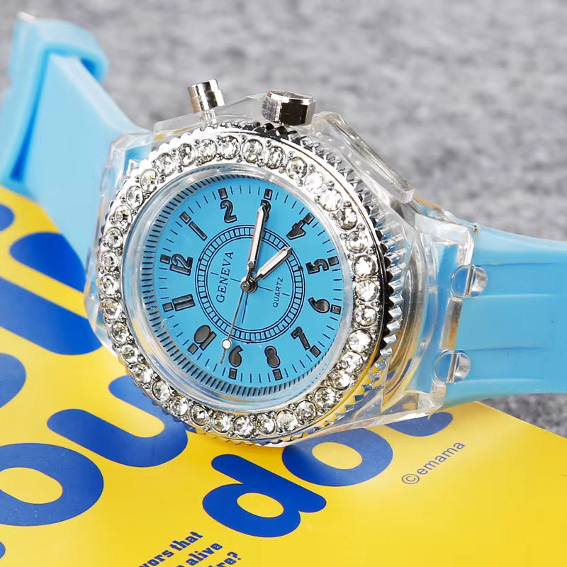 Reloj de mujer reloj digital con LED