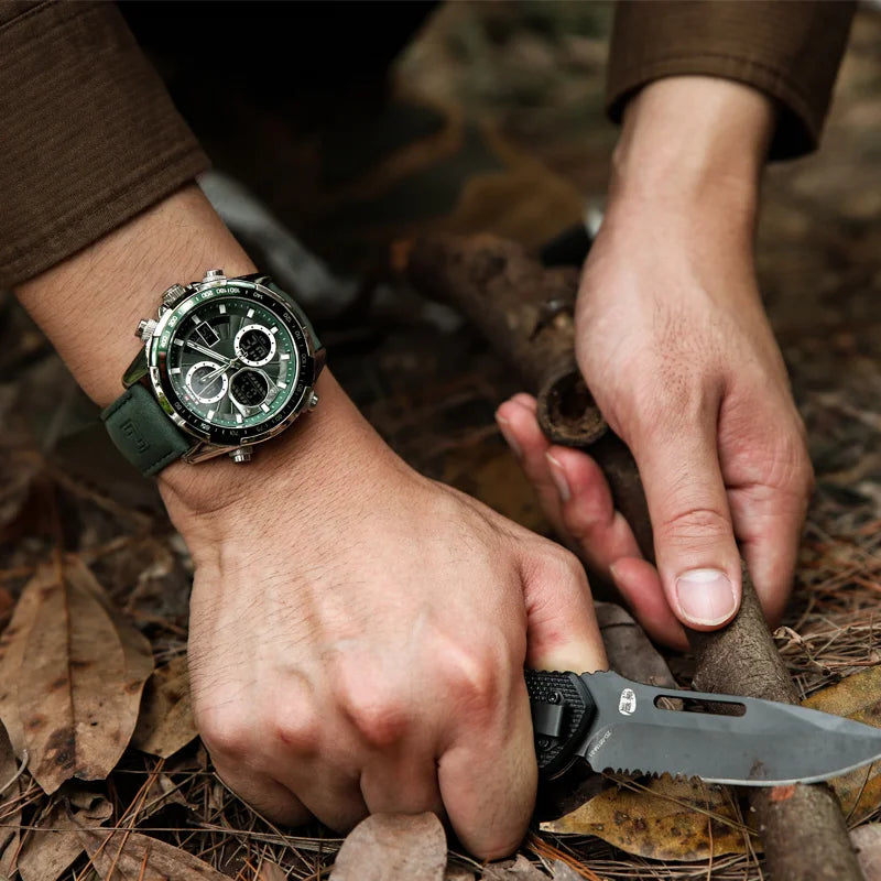 Reloj de Negocios 9197 para Hombre Dual