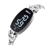 Reloj Digital LED 1588 para Mujer, Pantalla Táctil