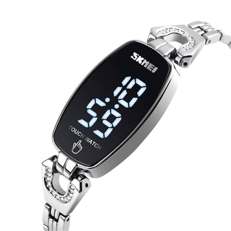 Reloj Digital LED 1588 para Mujer, Pantalla Táctil