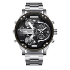 Reloj Hombre Moda de lujo de acero inoxidable
