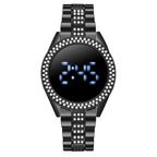 Reloj de lujo de acero inoxidable para mujer
