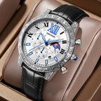 Reloj de hombre tallado, modelo nuevo