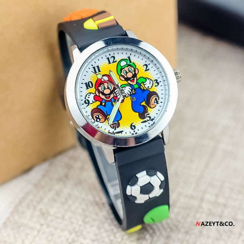 Reloj Juvenil de Super Mario Bros