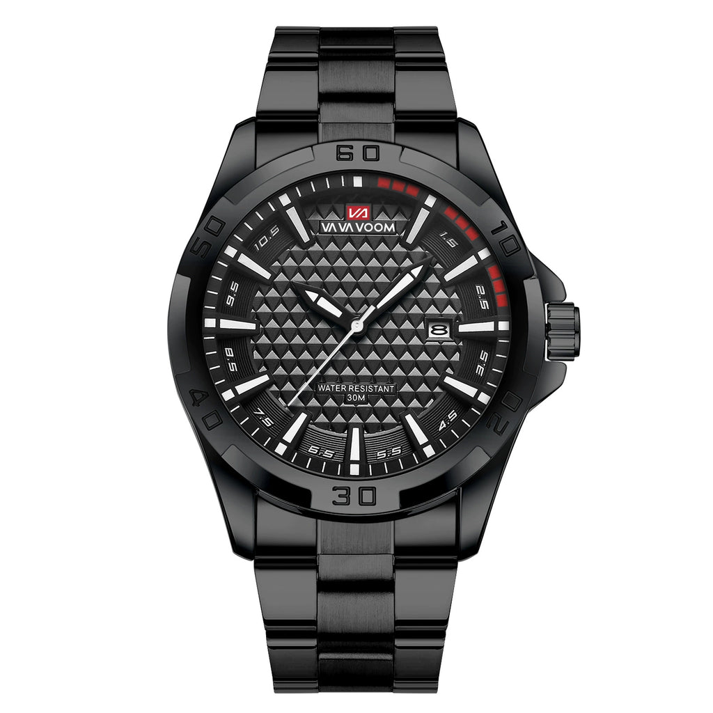 Reloj de Lujo para Hombre: Precisión de Cuarzo y Resistencia Total