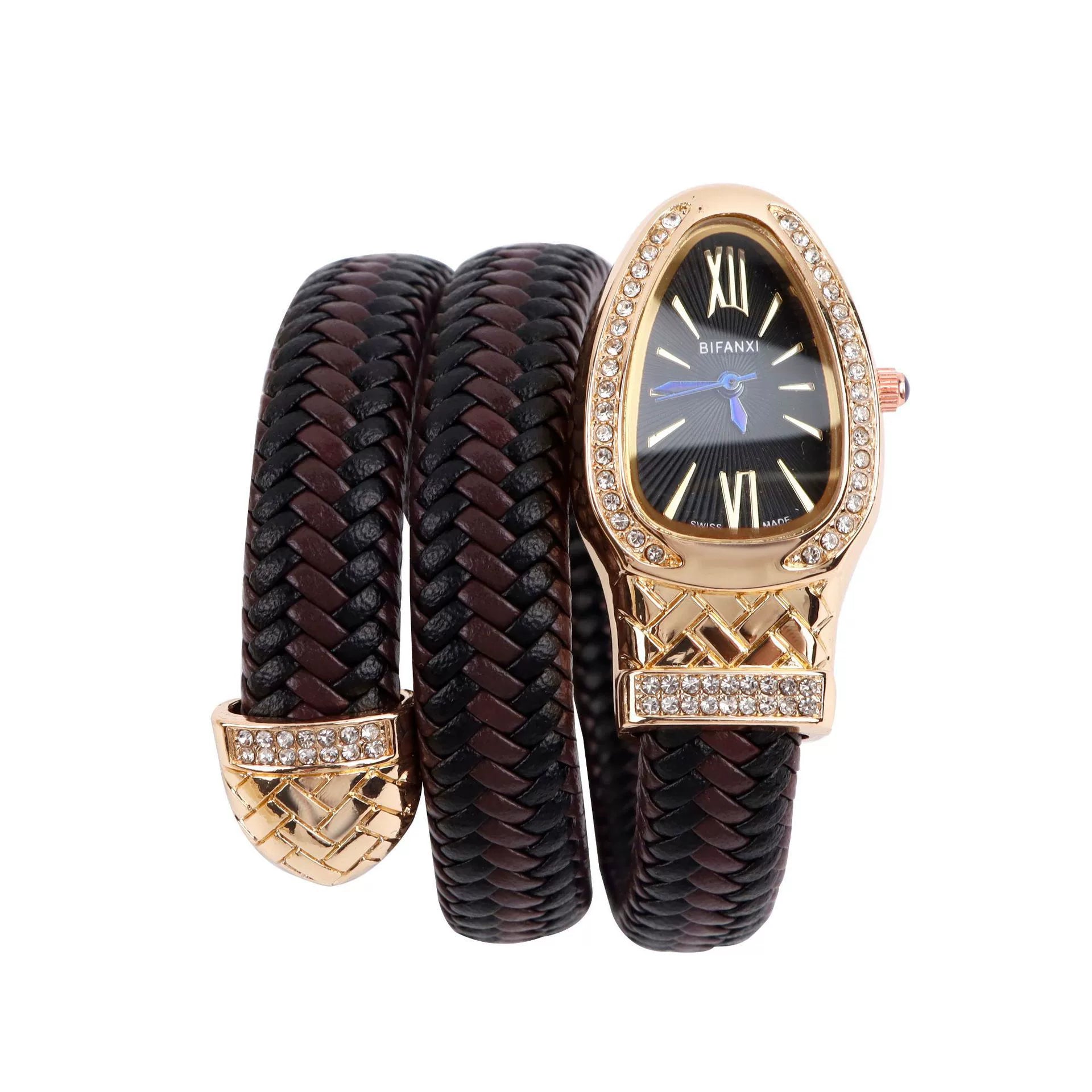 Nuevo reloj de pulsera con forma de serpiente