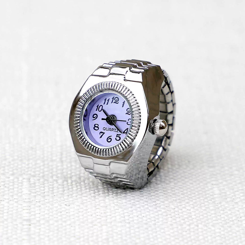Reloj de Dedo Creativo: El Tiempo en un Anillo